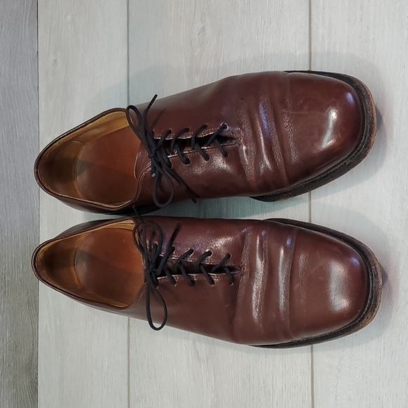 Allen edmonds Austin 30713 Mens Dress Oxford Slip on shoes sz 8.5C - Picture 4 of 14